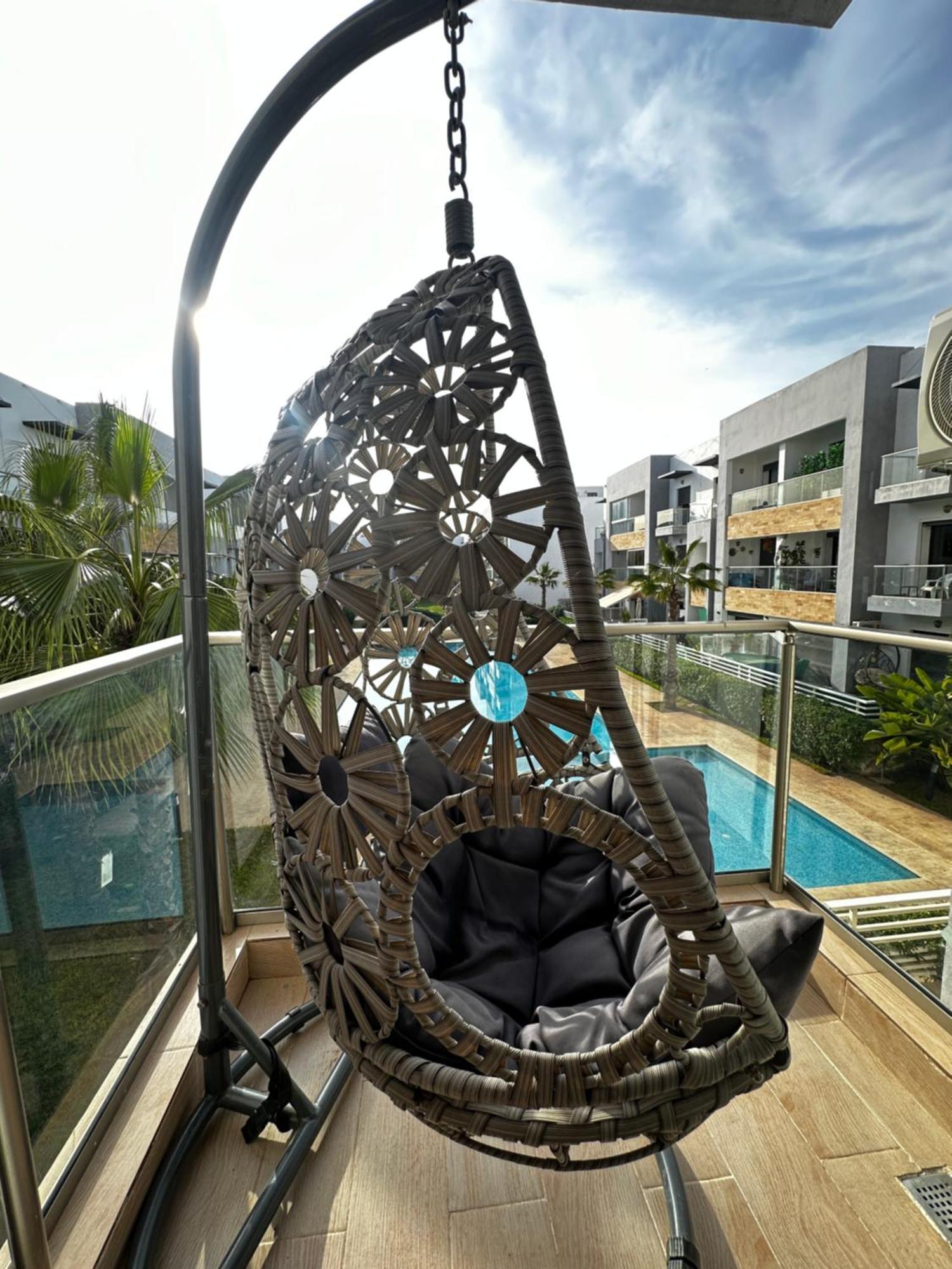 Ocean Palm Aρραrt Pοοl Vieω Apartment Casablanca Luaran gambar